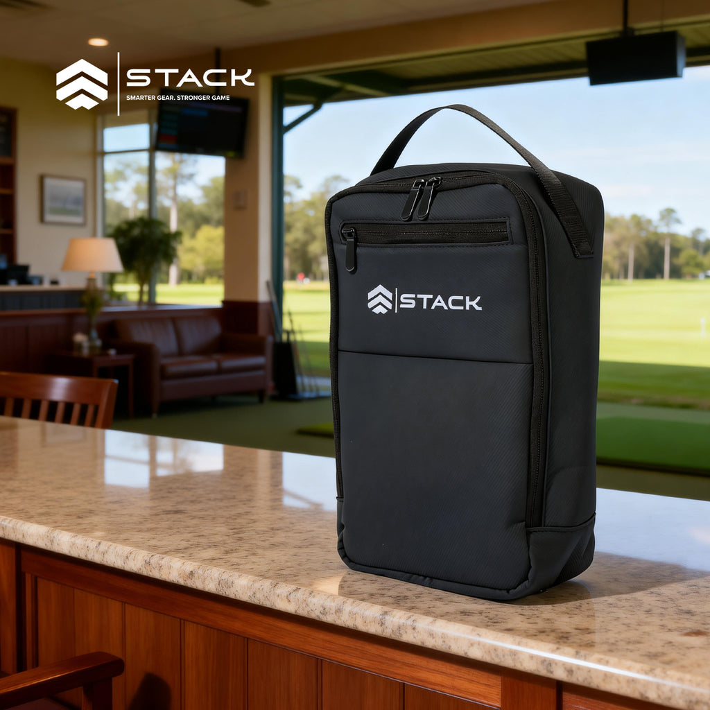 PE Golf Shoe Bag BLACK