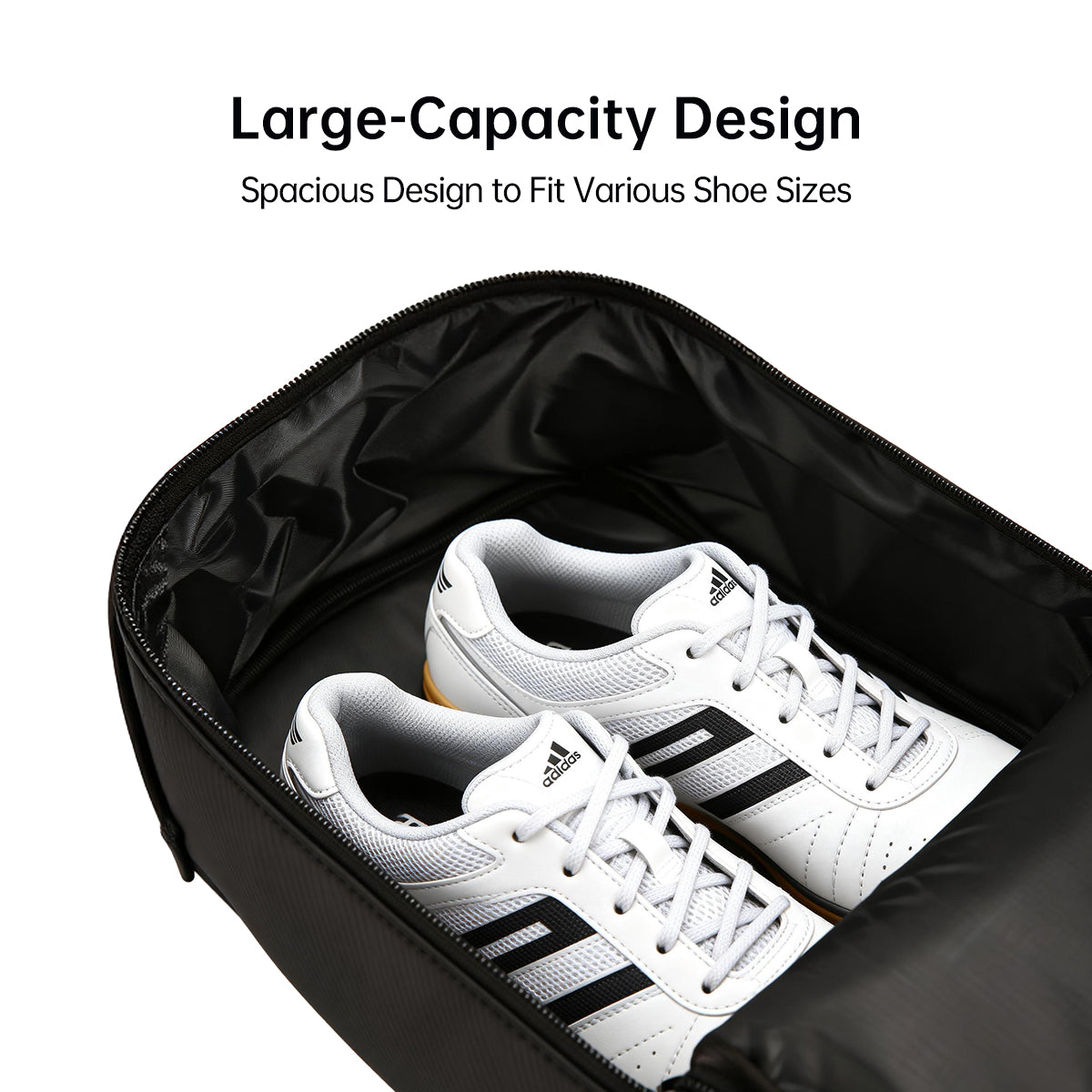 PE Golf Shoe Bag BLACK