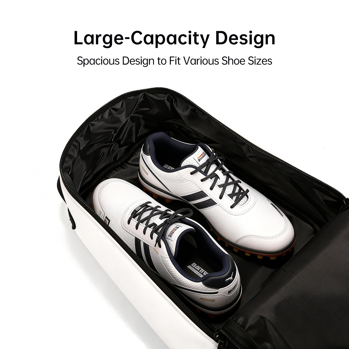 PE Golf Shoe Bag WHITE