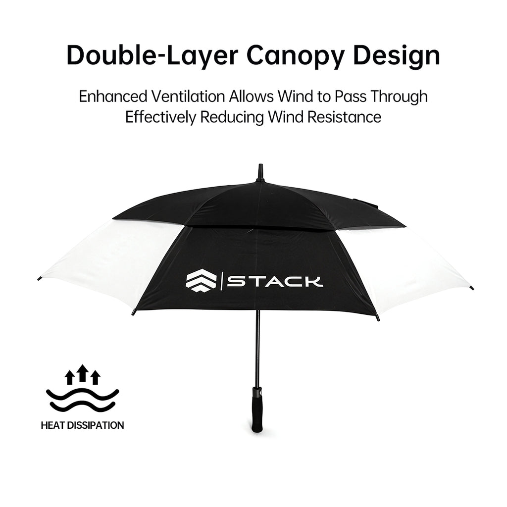 PE Golf Umbrella BLACK