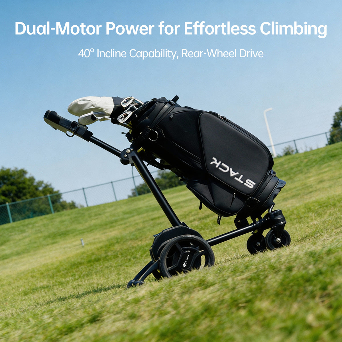 STACK Follow Me Electric Golf Trolley