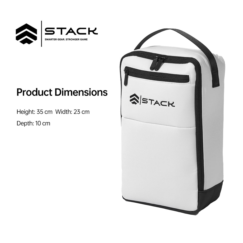 PE Golf Shoe Bag WHITE