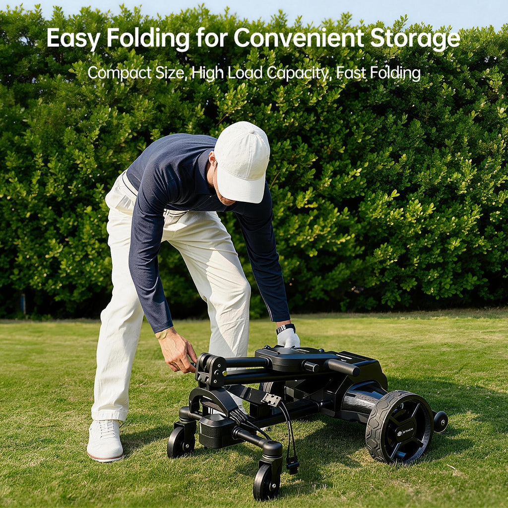 STACK Follow Me Electric Golf Trolley