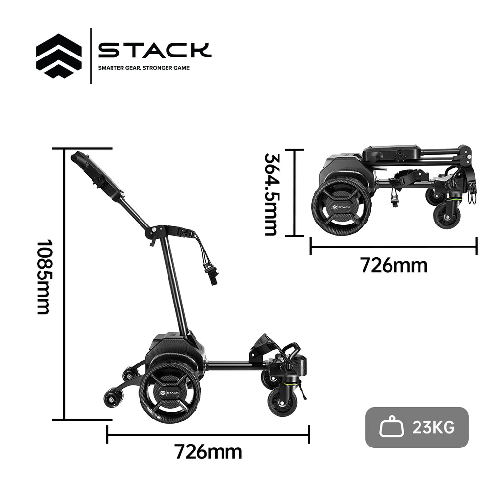 STACK Follow Me Electric Golf Trolley